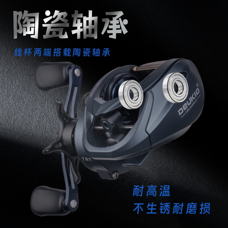 รอกเบทคาสติ้ง Q1 พร้อมระบบเบรก - Ice Fishing Line บทวิจารณ์และราคา