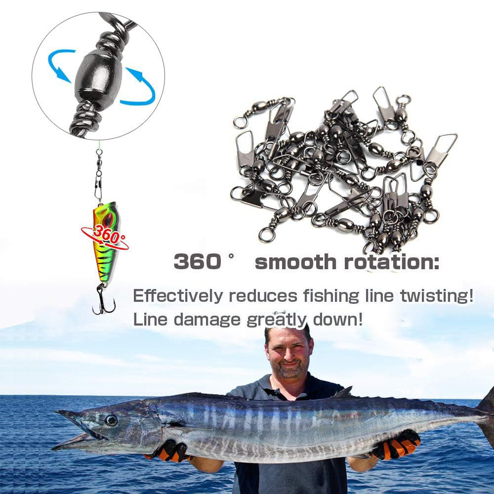 ตัวเชื่อมสายเบ็ดตกปลาแบบสแนปสต - Saltwater Line บทวิจารณ์และราคา