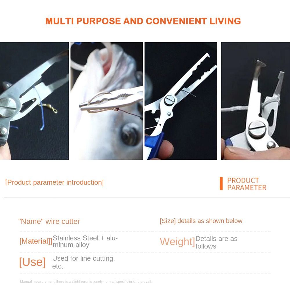 อลูมิเนียมอัลลอยด์ตกปลาคีมกรรไ - Fishing Line Cutter บทวิจารณ์และราคา