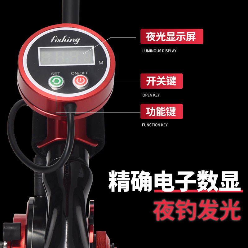 รอกตกปลาแบบดิจิตอลพร้อมหน้าจอแ - Ice Fishing Line บทวิจารณ์และราคา