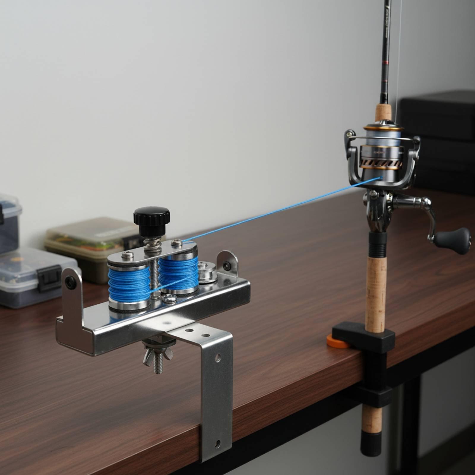 เครื่องม้วนสายตกปลาแบบสแตนเลส  - Fishing Line Spooler บทวิจารณ์และราคา