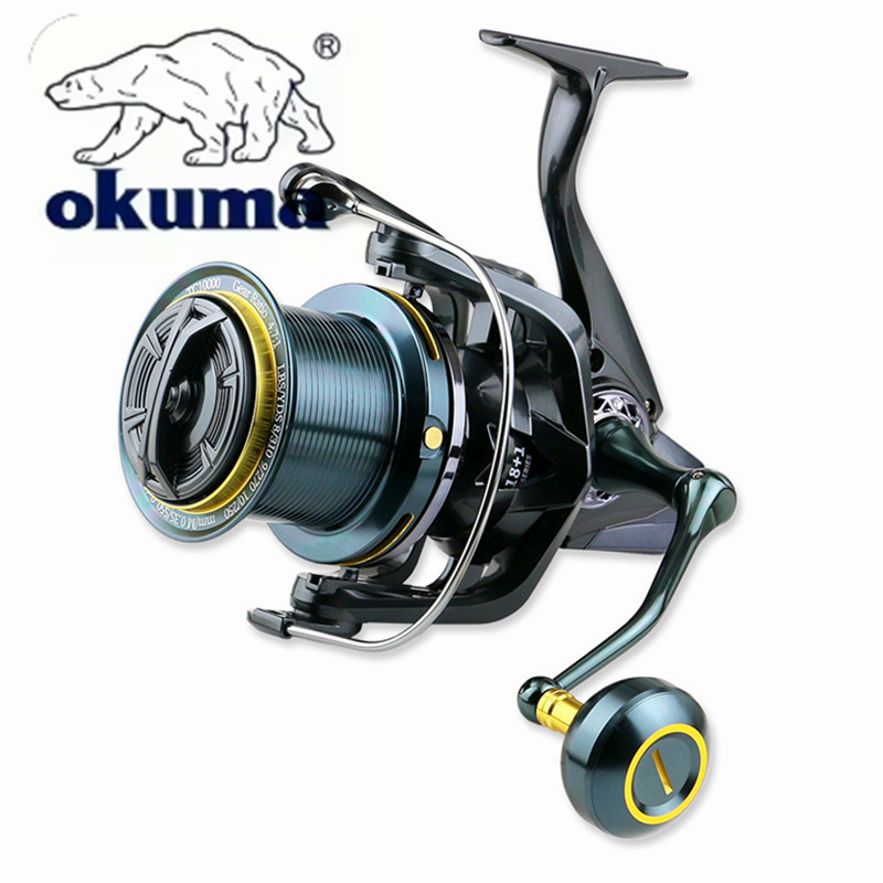 รอกตกปลา OKUMA รุ่น 9000-14000 - Abu Garcia Reel Max บทวิจารณ์และราคา